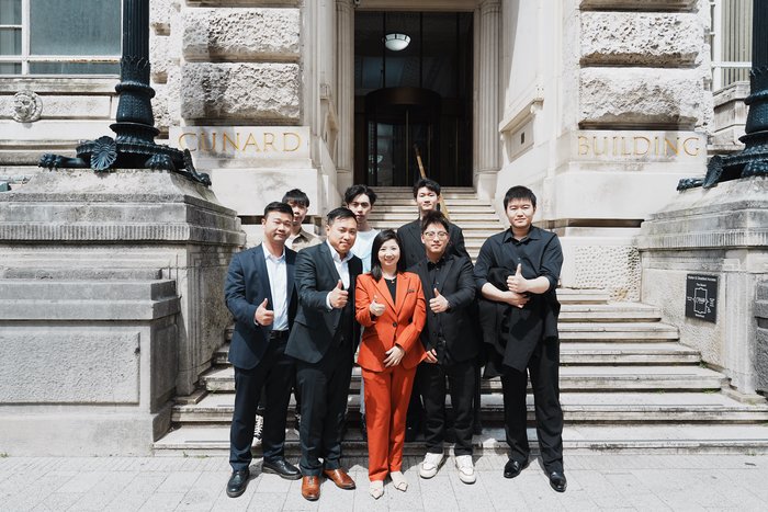 DragonSea DSP team at Cunard Building, Liverpool